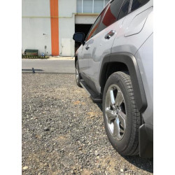 Купити Бокові пороги RedLine V1 (2 шт., алюміній) для Toyota Rav 4 2019- рр