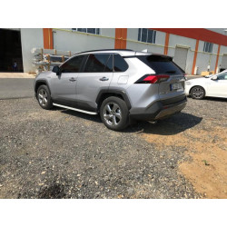 Купить Боковые пороги Tayga Grey (2 шт., алюминий) для Toyota Rav 4 2019- гг