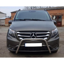 Купити Кенгурятник WT006 (нерж.) для Mercedes Vito / V-class W447 2014- рр