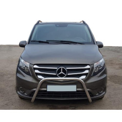 Купити Кенгурятник WT006 (нерж.) для Mercedes Vito / V-class W447 2014- рр