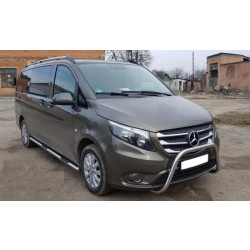 Купити Кенгурятник WT006 (нерж.) для Mercedes Vito / V-class W447 2014- рр