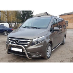Купити Кенгурятник WT006 (нерж.) для Mercedes Vito / V-class W447 2014- рр