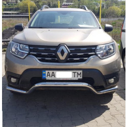 Купити Кенгурятник WT008 (нерж.) для Renault Duster 2018-2024 рр