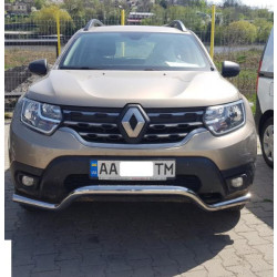 Купити Кенгурятник WT008 (нерж.) для Renault Duster 2018-2024 рр