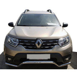 Купити Кенгурятник WT008 (нерж.) для Renault Duster 2018-2024 рр