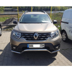 Купити Кенгурятник WT008 (нерж.) для Renault Duster 2018-2024 рр