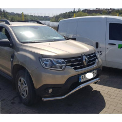 Купити Кенгурятник WT008 (нерж.) для Renault Duster 2018-2024 рр