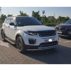 Купити Передній захист ST014-1 (нерж) для Range Rover Evoque 2012-2018 рр
