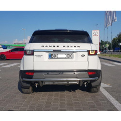 Купити Задній захист AK005-1 (нерж) для Range Rover Evoque 2012-2018 рр
