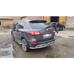 Купити Задня дуга AK002-1 (нерж) для Renault Koleos 2008-2016 рр