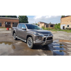Купити Кенгурятник WT003 (нерж) для Fiat Fullback 2016- рр