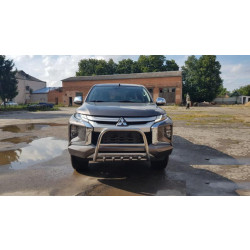 Купити Кенгурятник WT003 (нерж) для Fiat Fullback 2016- рр