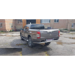 Купити Задній захист AK005 (нерж) для Mitsubishi L200 2015-2024 рр