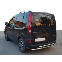Купити Задня дуга AK002-2 (нерж.) для Renault Kangoo 2008-2020 рр