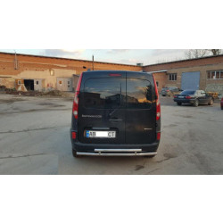 Купити Задня дуга AK002-2 (нерж.) для Renault Kangoo 2008-2020 рр