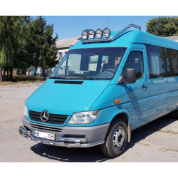 Купить Передняя защита ST015-2 (нерж.) для Mercedes Sprinter W901/902/903/904/905 1995-2006 гг