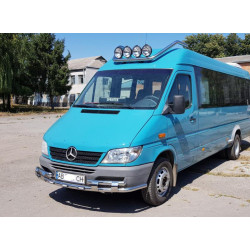 Купить Передняя защита ST015-2 (нерж.) для Mercedes Sprinter W901/902/903/904/905 1995-2006 гг