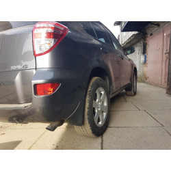 Купить Комплект оригинальных брызговиков (без расширителей, 4 шт) для Toyota Rav 4 2006-2013 гг