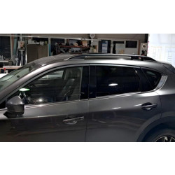 Купити Рейлінги Skyport Black (2 шт) для Mazda CX-5 2017- рр