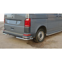 Купить Задние уголки AK003-Double (2 шт, нерж) для Volkswagen T6