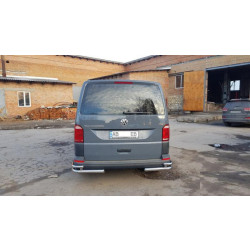 Купить Задние уголки AK003-Double (2 шт, нерж) для Volkswagen T6