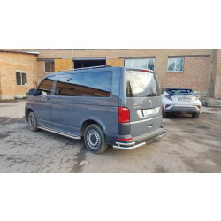 Купить Задние уголки AK003-Double (2 шт, нерж) для Volkswagen T6