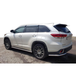 Купить Задние уголки (2 шт, нерж) для Toyota Highlander 2013-2019 гг