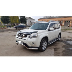 Купить Передняя защита ST007 (нерж) для Nissan X-trail T31 2007-2014 гг