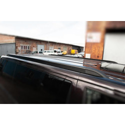 Купить Интегрированные рейлинги (черные) Длинная база для Volkswagen T6