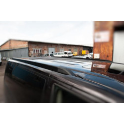 Купить Интегрированные рейлинги (черные) Длинная база для Volkswagen T6