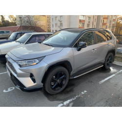 Купити Бокові пороги OEM V1A (2 шт, алюміній) для Toyota Rav 4 2019- рр