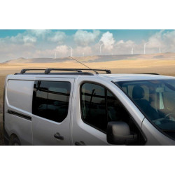 Купити Інтегровані рейлінги (чорні) Довга база для Fiat Talento 2016- рр