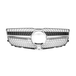 Купить Передняя решетка Diamond Silver (2013-2015) для Mercedes GLK сlass X204