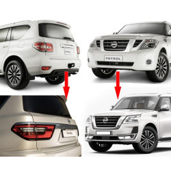 Купить Комплект обвесов в 2021 год (рестайлинг) для Nissan Armada 2016-2024 гг