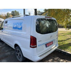 Купити Рейлінги Хром DDU (пласт. ніжки) Середня база (LONG) для Mercedes Vito / V-class W447 2014- рр