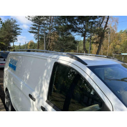 Купити Рейлінги Хром DDU (пласт. ніжки) Довга база (EXTRALONG) для Mercedes Vito / V-class W447 2014- рр