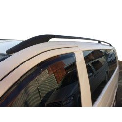 Купить Рейлинги черные DDU (пласт. ножки.) Средняя база (LONG) для Mercedes Vito/V-class W447 2014- гг