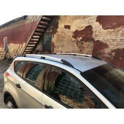 Купити Турецькі рейлінги Хром (2 шт) для Ford Kuga/Escape 2013-2019 рр