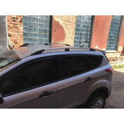 Купити Турецькі рейлінги Хром (2 шт) для Ford Kuga/Escape 2013-2019 рр