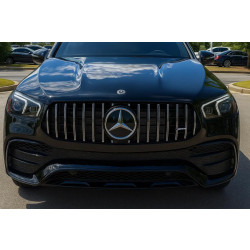 Купити Передня решітка для AMG Line (GT Panamericana) для Mercedes GLE coupe C167 2019- рр