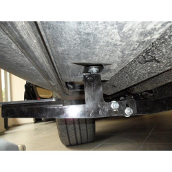 Купить Боковые пороги Tayga Black (2 шт., алюминий) для Range Rover Sport 2005-2013 гг