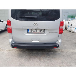 Купить Накладка на задний бампер EuroCap (на длинную базу, ABS) для Opel Zafira Life 2019- гг