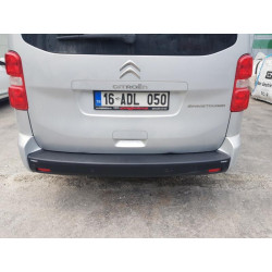 Купить Накладка на задний бампер EuroCap (на длинную базу, ABS) для Opel Zafira Life 2019- гг