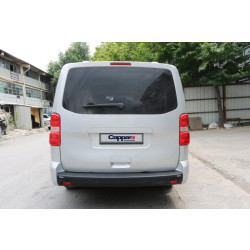 Купить Накладка на задний бампер EuroCap (на длинную базу, ABS) для Opel Zafira Life 2019- гг