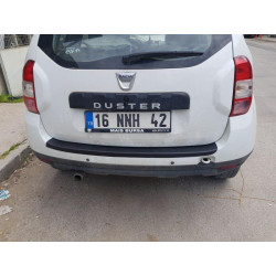 Купить Накладка на задний бампер EuroCap (ABS) для Renault Duster 2008-2017 гг