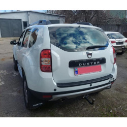 Купить Накладка на задний бампер EuroCap (ABS) для Renault Duster 2008-2017 гг