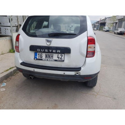 Купить Накладка на задний бампер EuroCap (ABS) для Renault Duster 2008-2017 гг