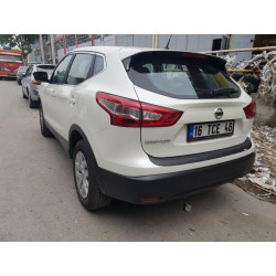 Купити Накладка на задній бампер EuroCap (2014-2017, ABS) для Nissan Qashqai/Rogue Sport рр