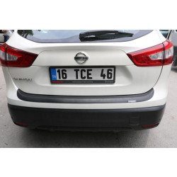 Купити Накладка на задній бампер EuroCap (2014-2017, ABS) для Nissan Qashqai/Rogue Sport рр