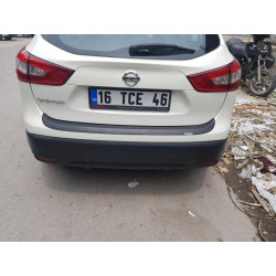 Купити Накладка на задній бампер EuroCap (2014-2017, ABS) для Nissan Qashqai/Rogue Sport рр